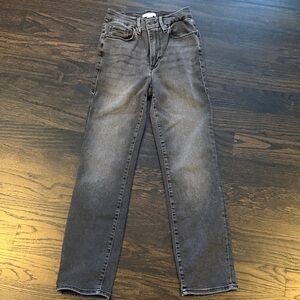 Good American always fits Charcoal/black Denim skinny Jeans size 00-4